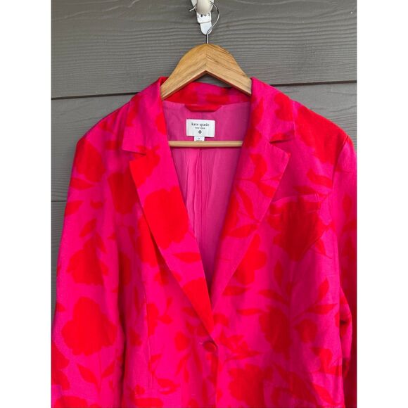 Kate Spade x Target Rose linen blend blazer - Picture 3 of 6